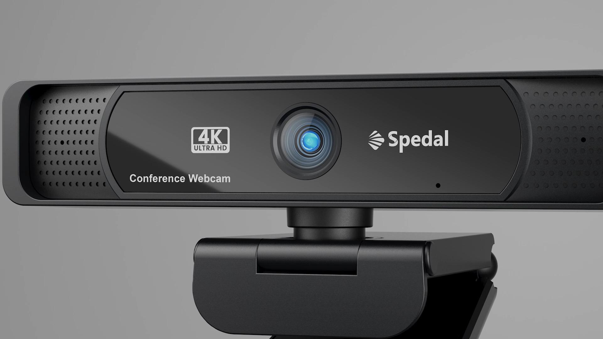 Amazon.com: Spedal 4K Webcam with Tripod, Wide Angle 120° USB